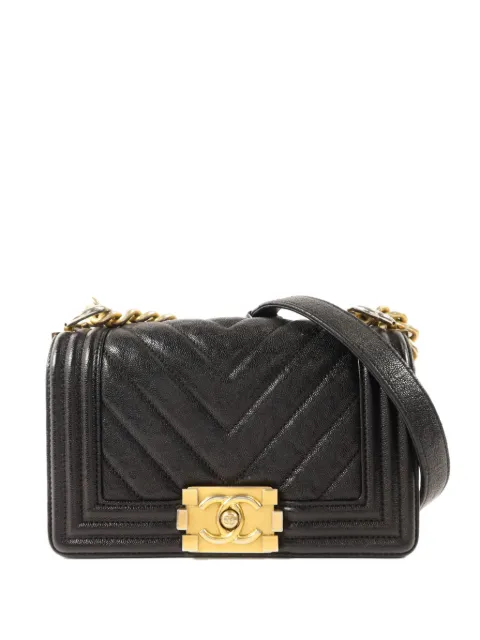 CHANEL Pre-Owned 20 Boy chevron-quilted shoulder bag