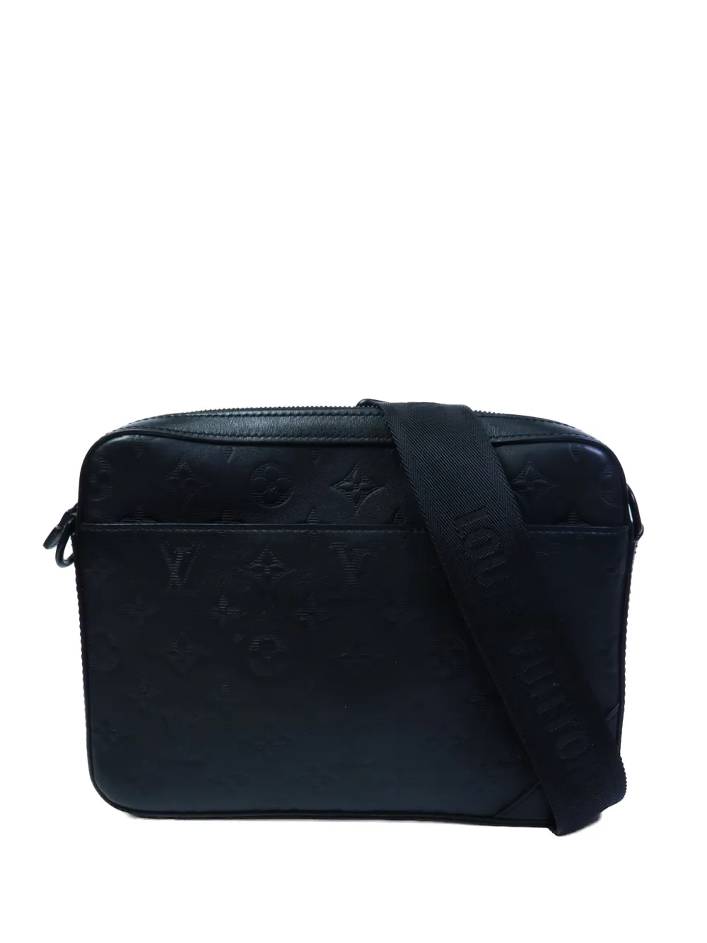 Louis Vuitton Pre-Owned Duo Monogram Shadow messenger bag - Nero