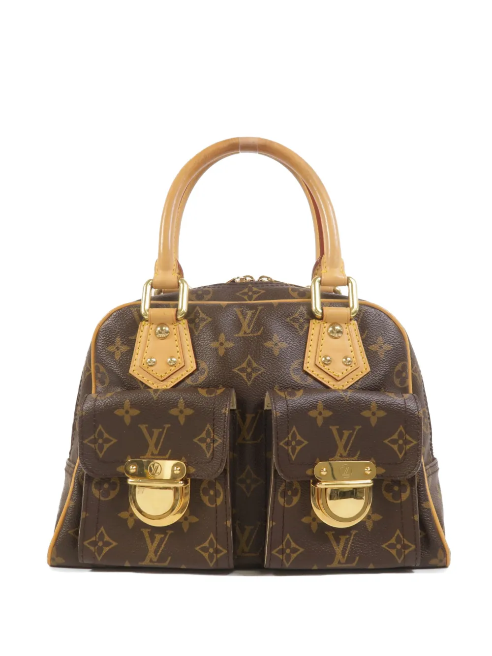 Louis Vuitton Pre-Owned Manhattan PM Monogram tote bag - Braun