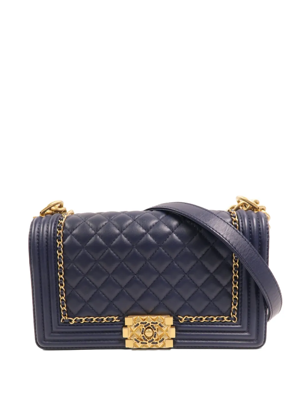 CHANEL Pre-Owned 25 Boy CC shoulder bag - Blue