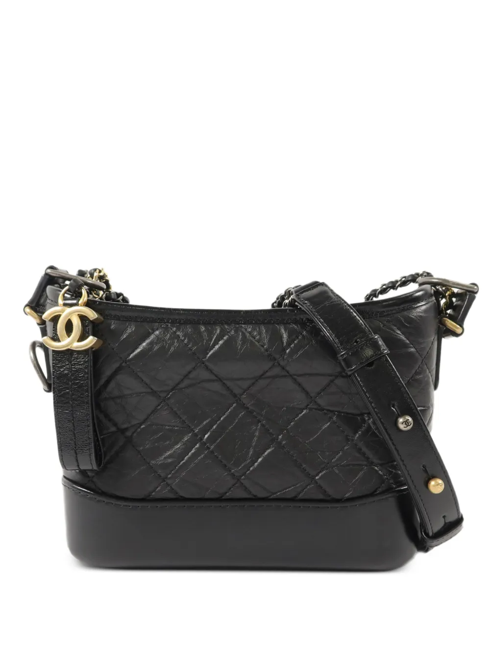 CHANEL Pre-Owned Gabrielle chain shoulder bag - Nero