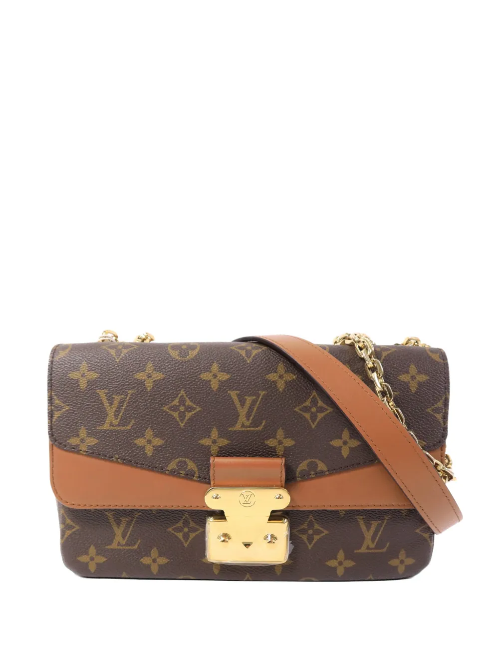 Louis Vuitton Pre-Owned Marceau Monogram chain shoulder bag - Marrone