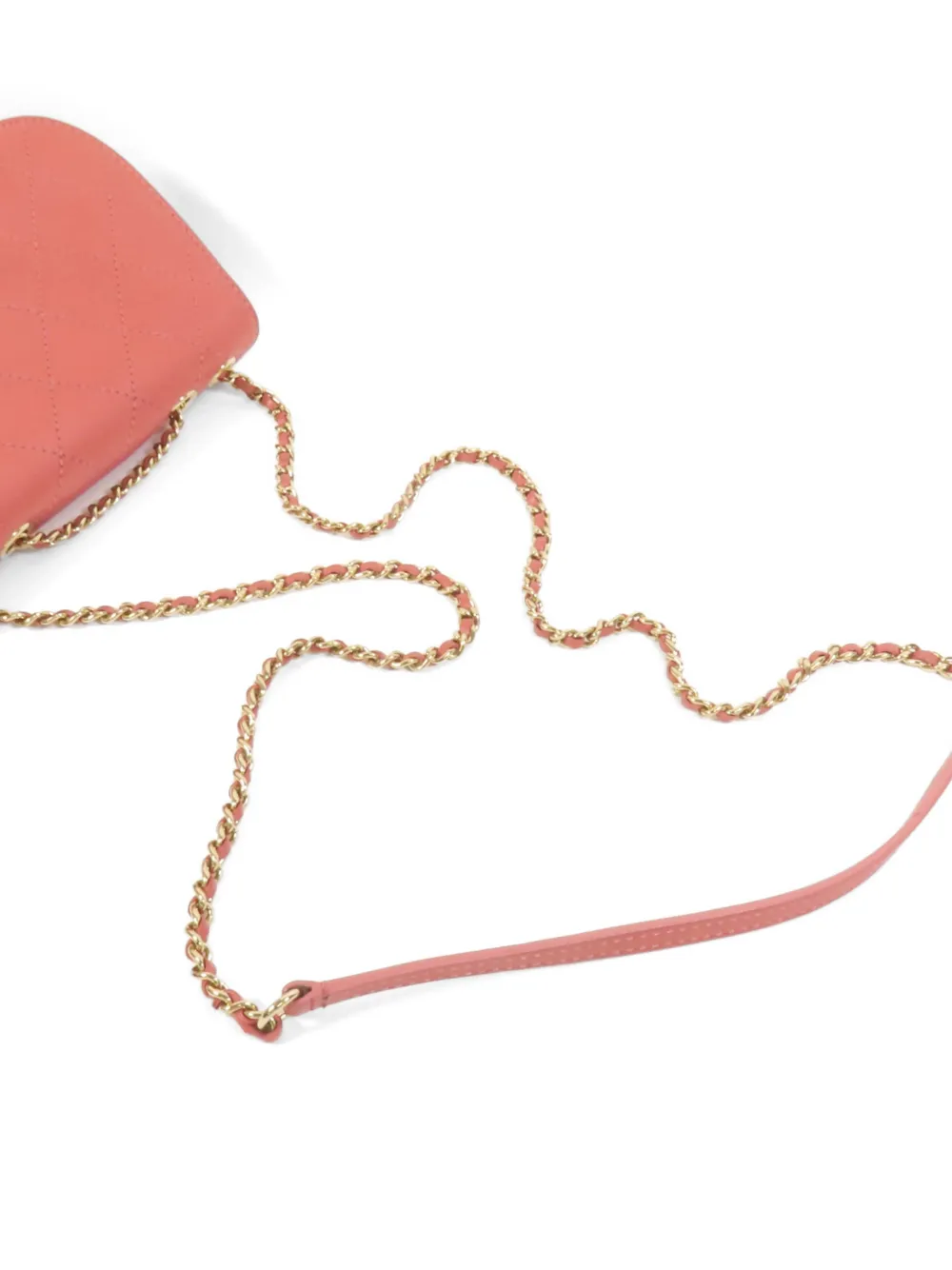 CHANEL Pre-Owned Schoudertas met CC-draaislot Roze