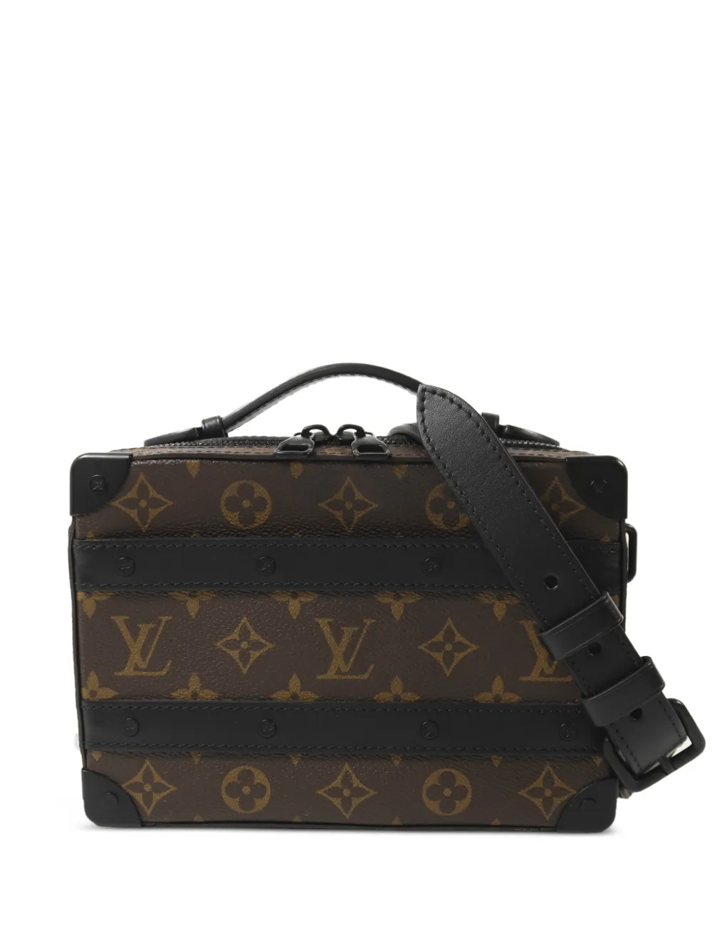 Louis Vuitton Pre-Owned Handle Soft Trunk Monogram Macassar tote bag - Marrone