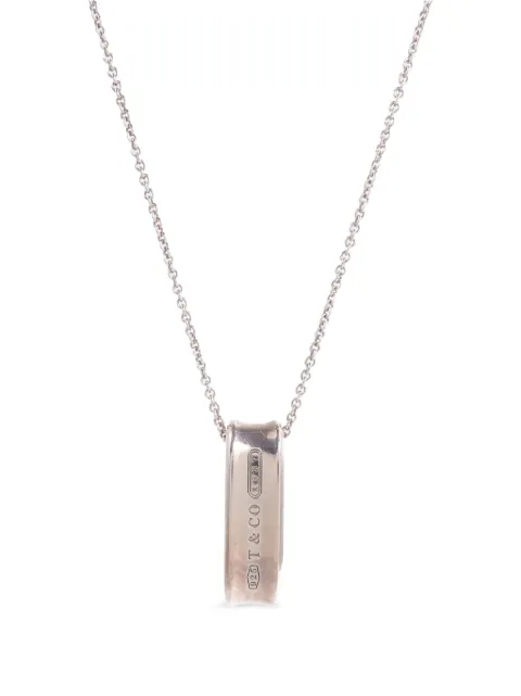 Tiffany & Co. Pre-Owned колье 1837 с подвеской