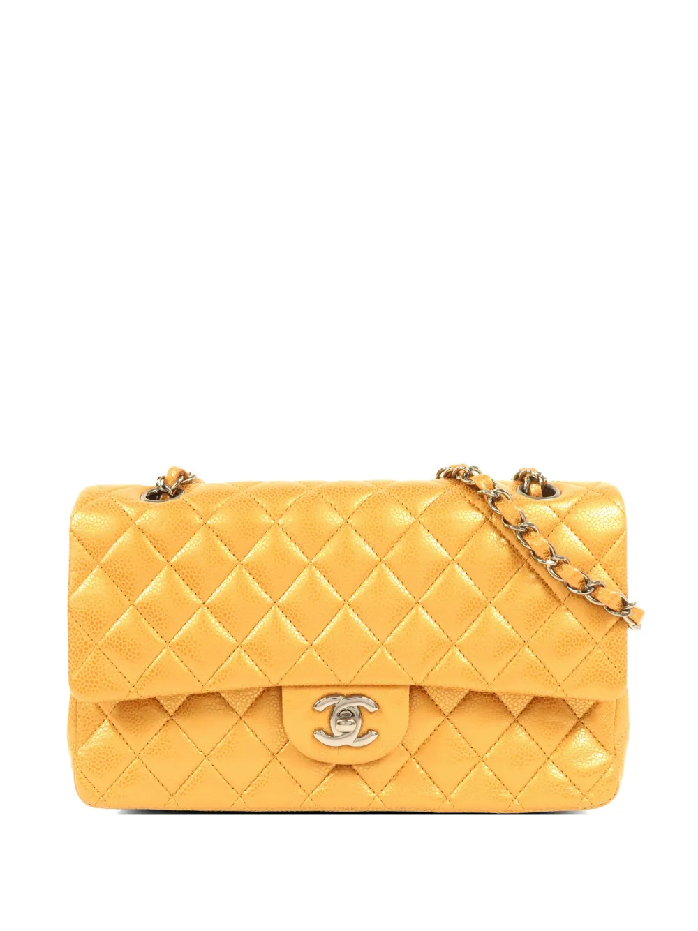 CHANEL Pre-Owned 25 Classic Flap leather shoulder bag - Oro