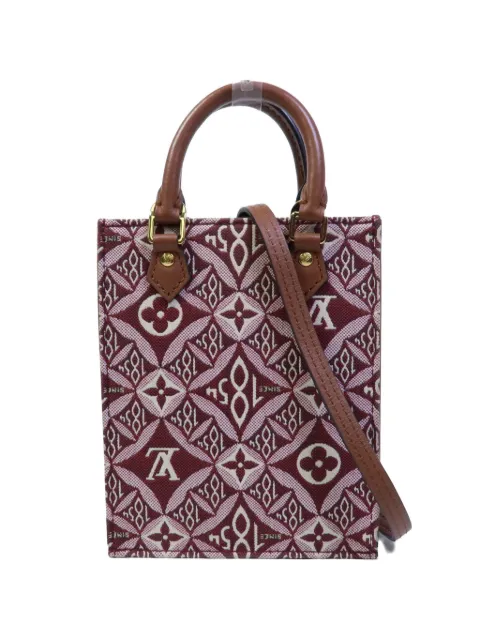 Louis Vuitton Pre-Owned Since 1854 Petit Sac Plat Monogram jacquard tote bag