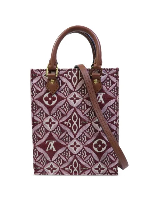 Louis Vuitton Pre-Owned Since 1854 Petit Sac Plat Monogram jacquard tote bag