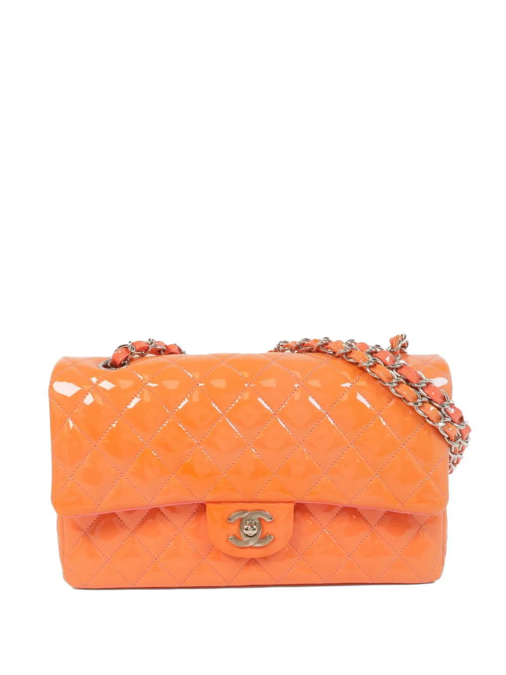 CHANEL Pre-Owned 25 Classic shoulder bag - Arancione