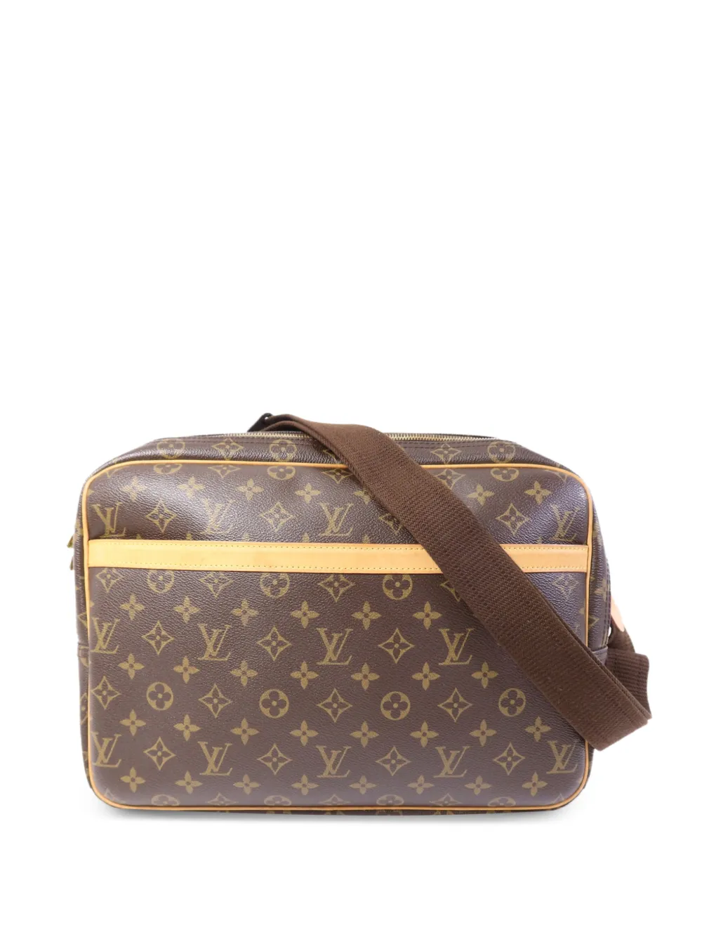Louis Vuitton Pre-Owned Monogram Reporter GM shoulder bag - Marrone