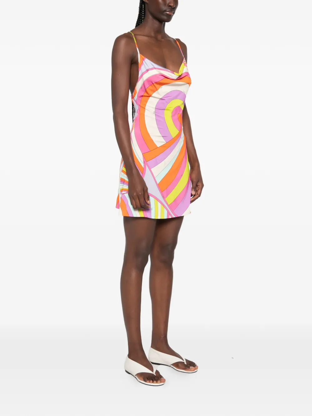 PUCCI Mini-jurk met print Roze