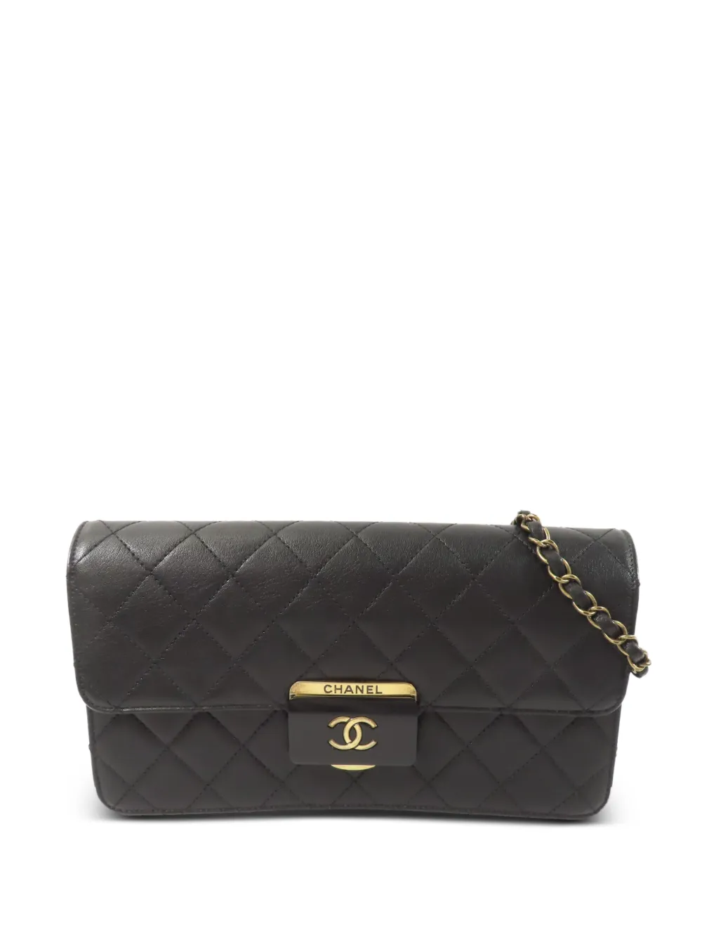 CHANEL Pre-Owned Beauty Lock quilted cross body bag - Black