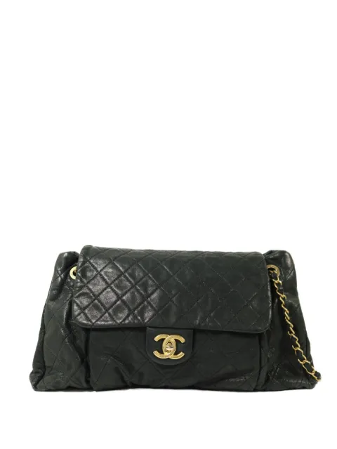 CHANEL Pre-Owned CC turn-lock quilted shoulder bag