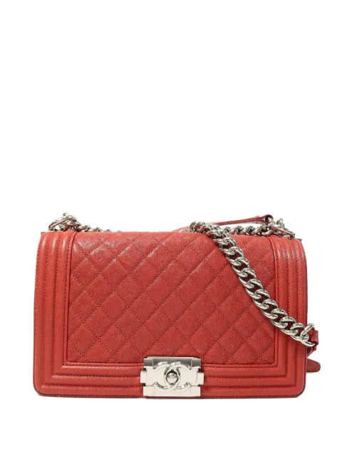 CHANEL Pre-Owned Boy quilted shoulder bag