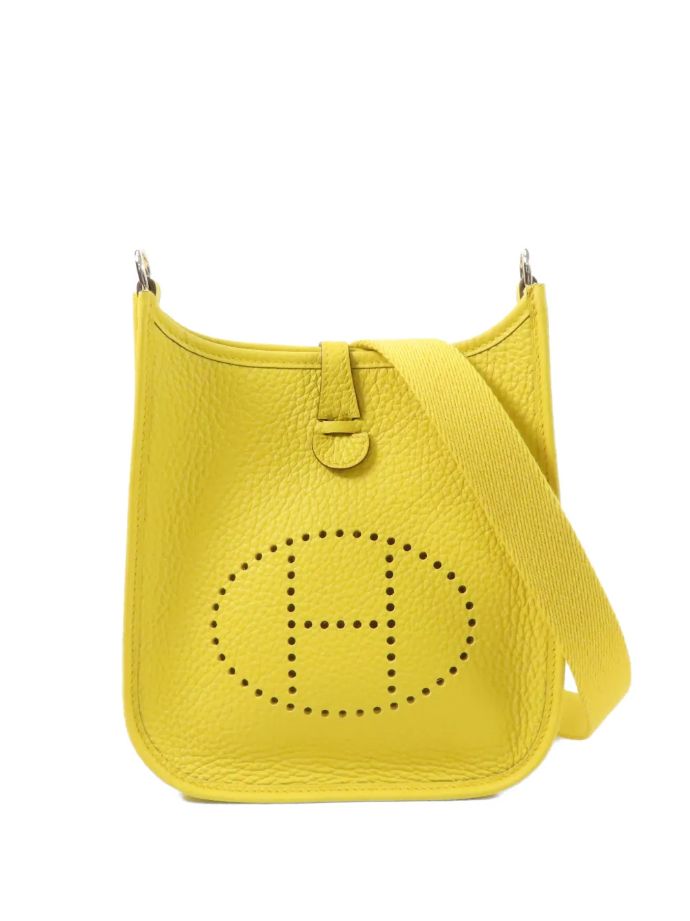 Hermès Pre-Owned 2024 Evelyne TPM shoulder bag - Giallo