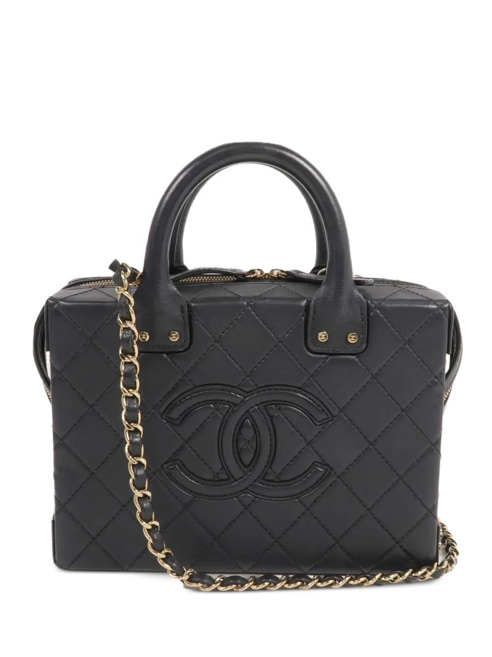 CHANEL Pre-Owned Vanity Case tote bag - Black