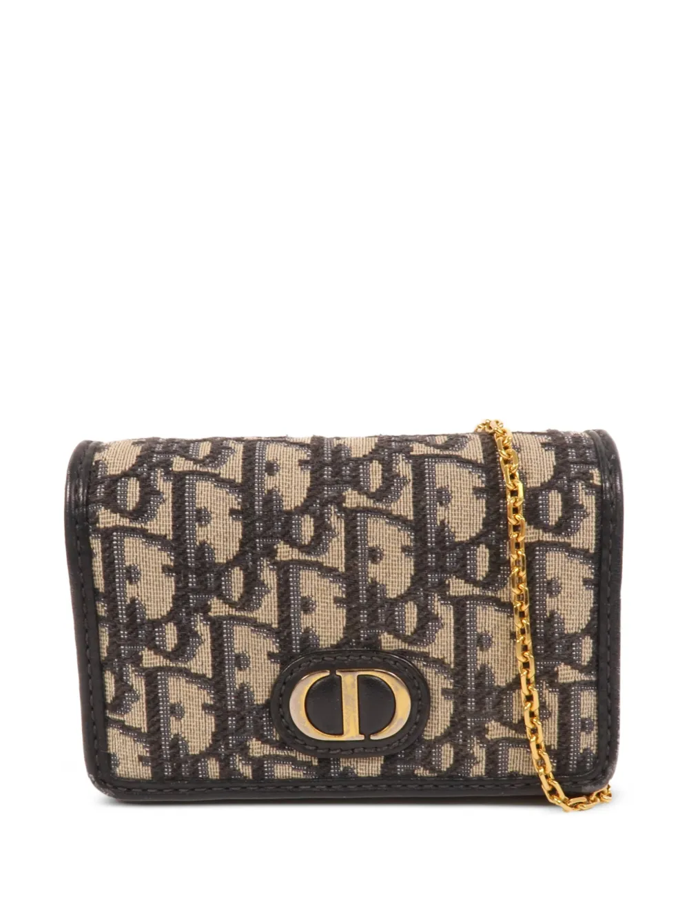 Christian Dior Pre-Owned 2-in-1 30 Montaigne Oblique shoulder bag - Blu