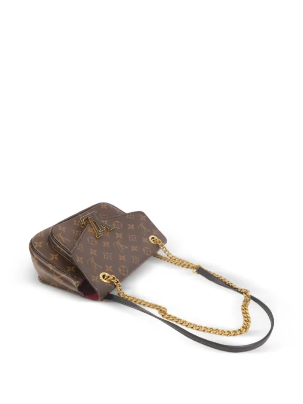 Louis Vuitton Pre-Owned Passy Monogram Crossbody Bag | Brown
