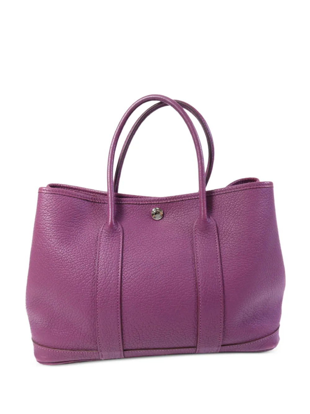 Hermès Pre-Owned TPM Garden Party leather tote bag - Viola