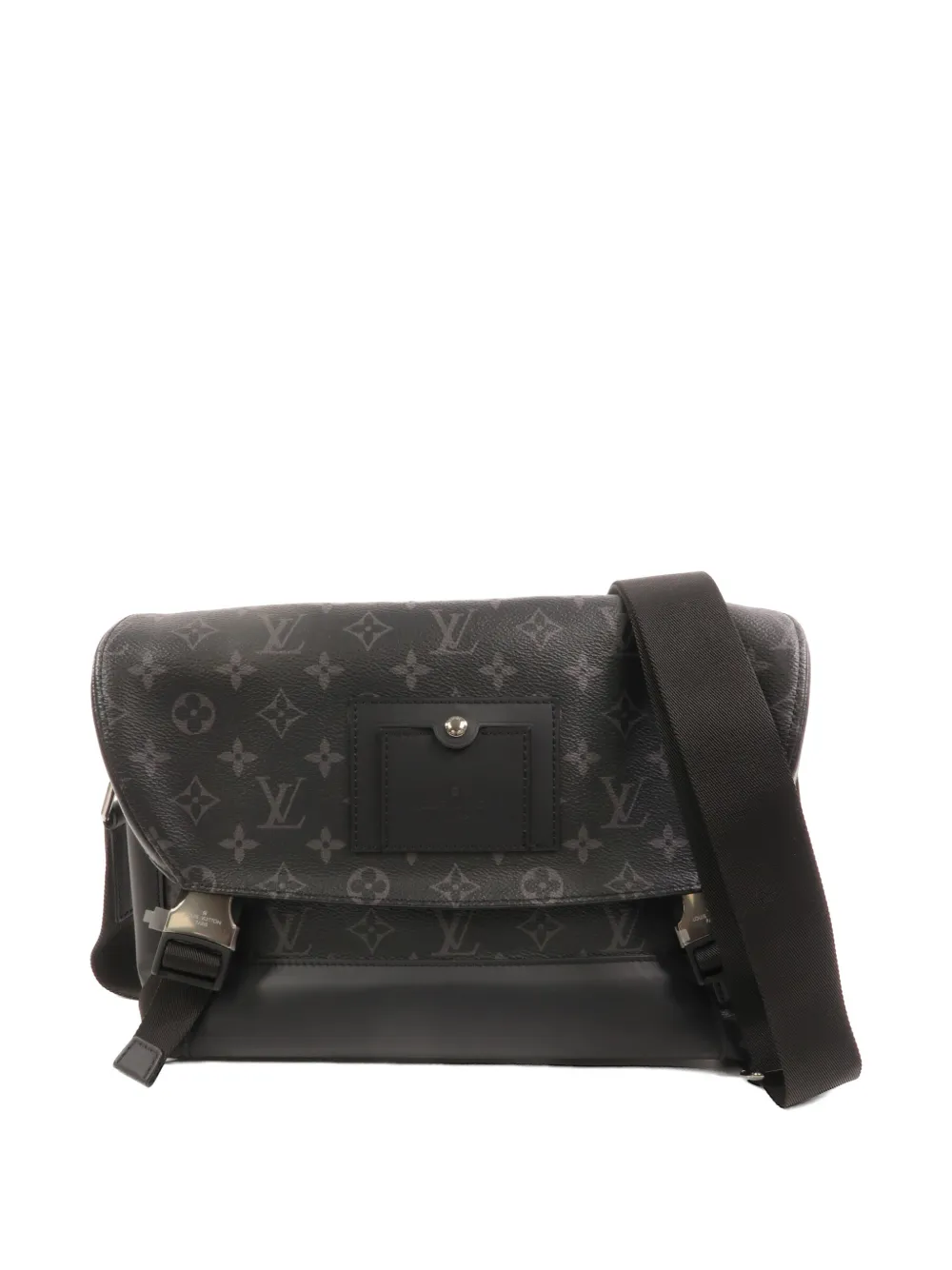 Louis Vuitton Pre-Owned Monogram Eclipse Voyager messenger bag - Nero