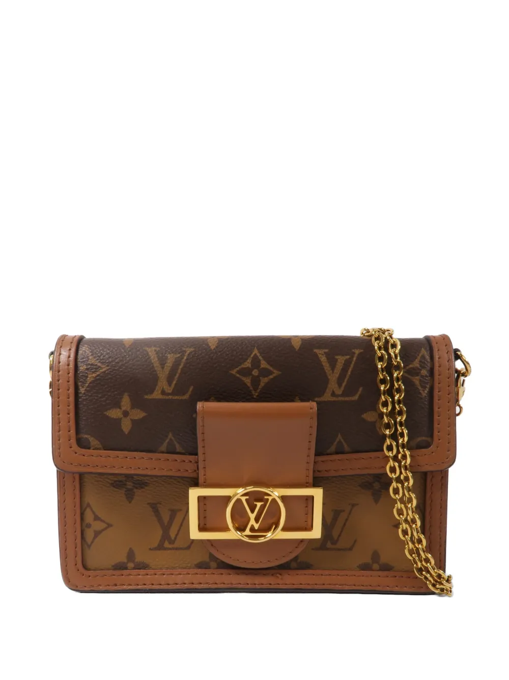 Louis Vuitton Pre-Owned Dauphine Monogram Reverse shoulder bag - Brown