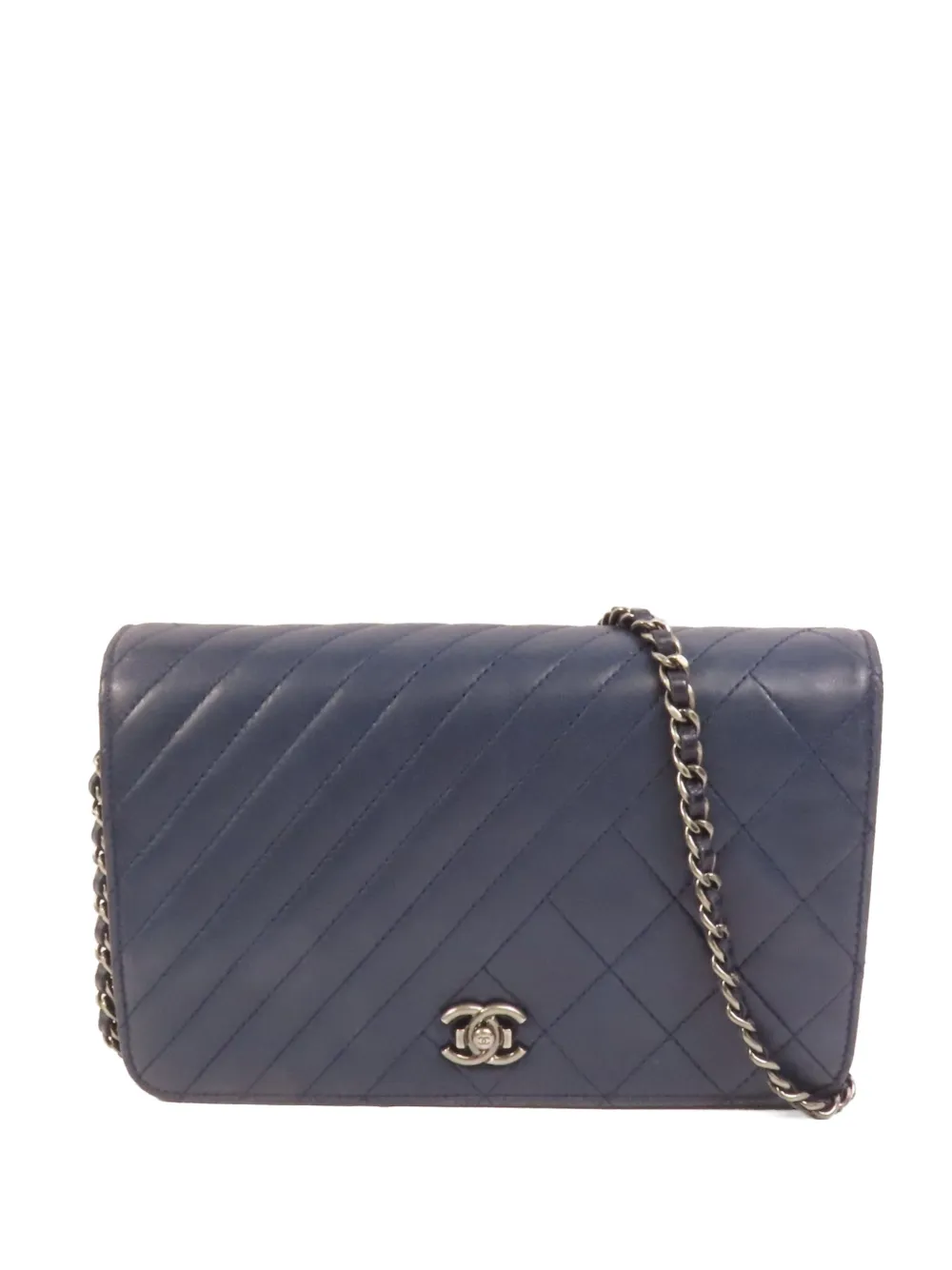CHANEL Pre-Owned CC turn-lock shoulder bag - Blu