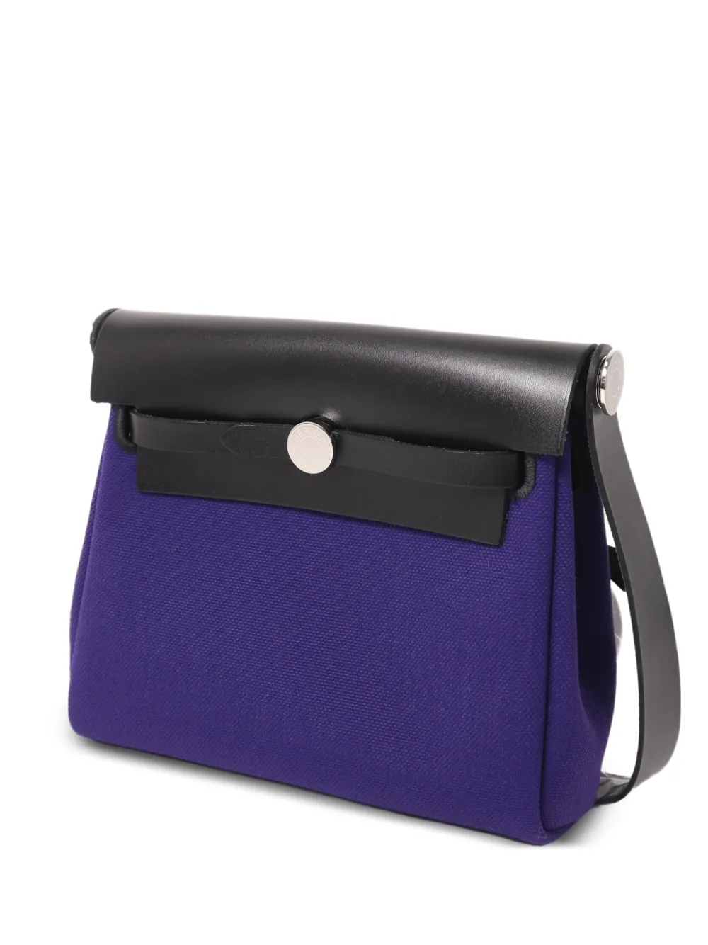 Hermès Pre-Owned mini 20 Herbag Zip shoulder bag - Viola