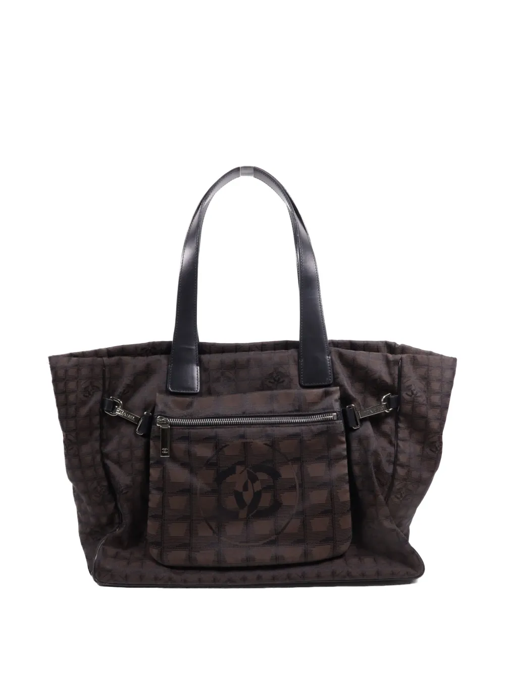 CHANEL Pre-Owned New Travel Line CC tote bag - Marrone