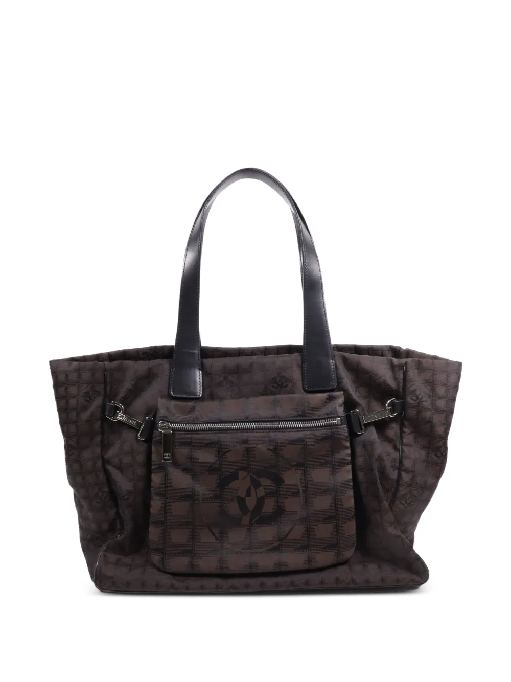 CHANEL Pre-Owned New Travel Line CC tote bag - Marrone