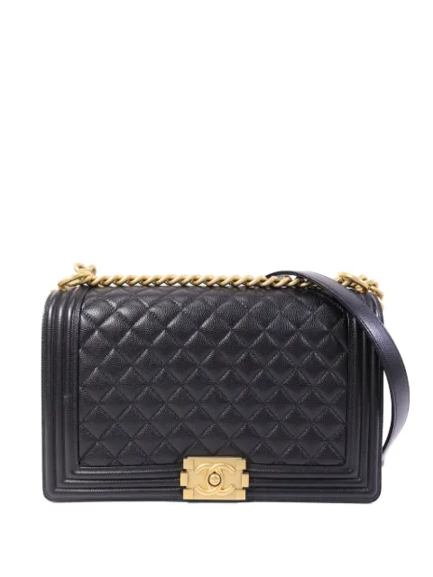 CHANEL Pre-Owned bolsa de hombro Boy capitonada 28