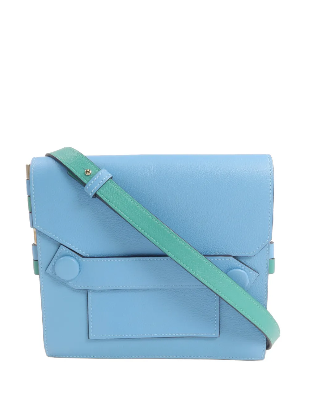 Hermès Pre-Owned 2019 Twins Evercolor shoulder bag - Blu