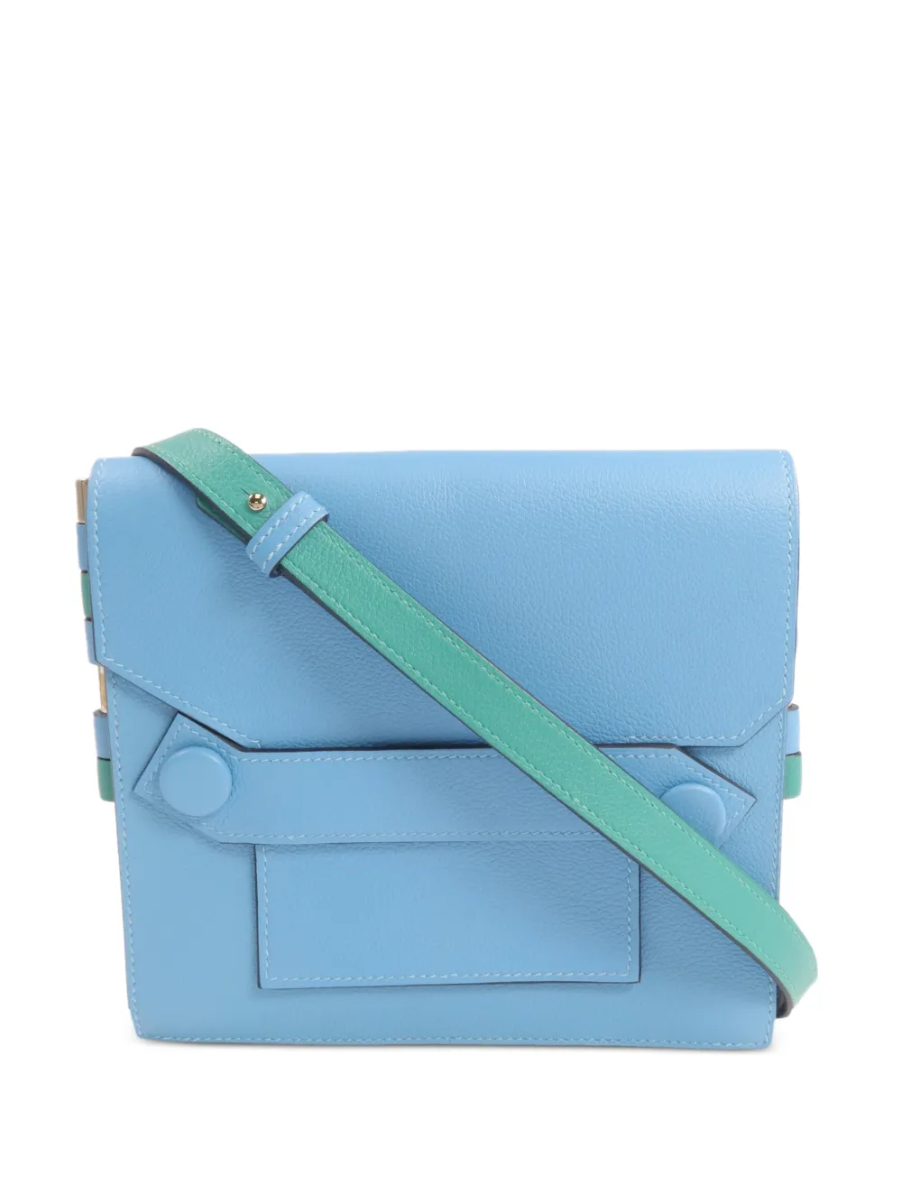 Hermès Pre-Owned 2019 Twins Evercolor shoulder bag - Blu
