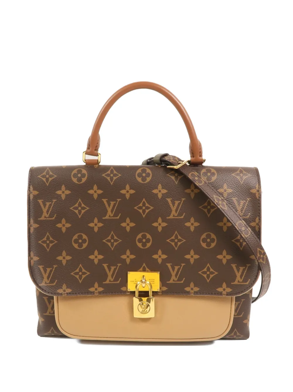 Louis Vuitton Pre-Owned Marignan monogram-pattern tote bag - Marrone
