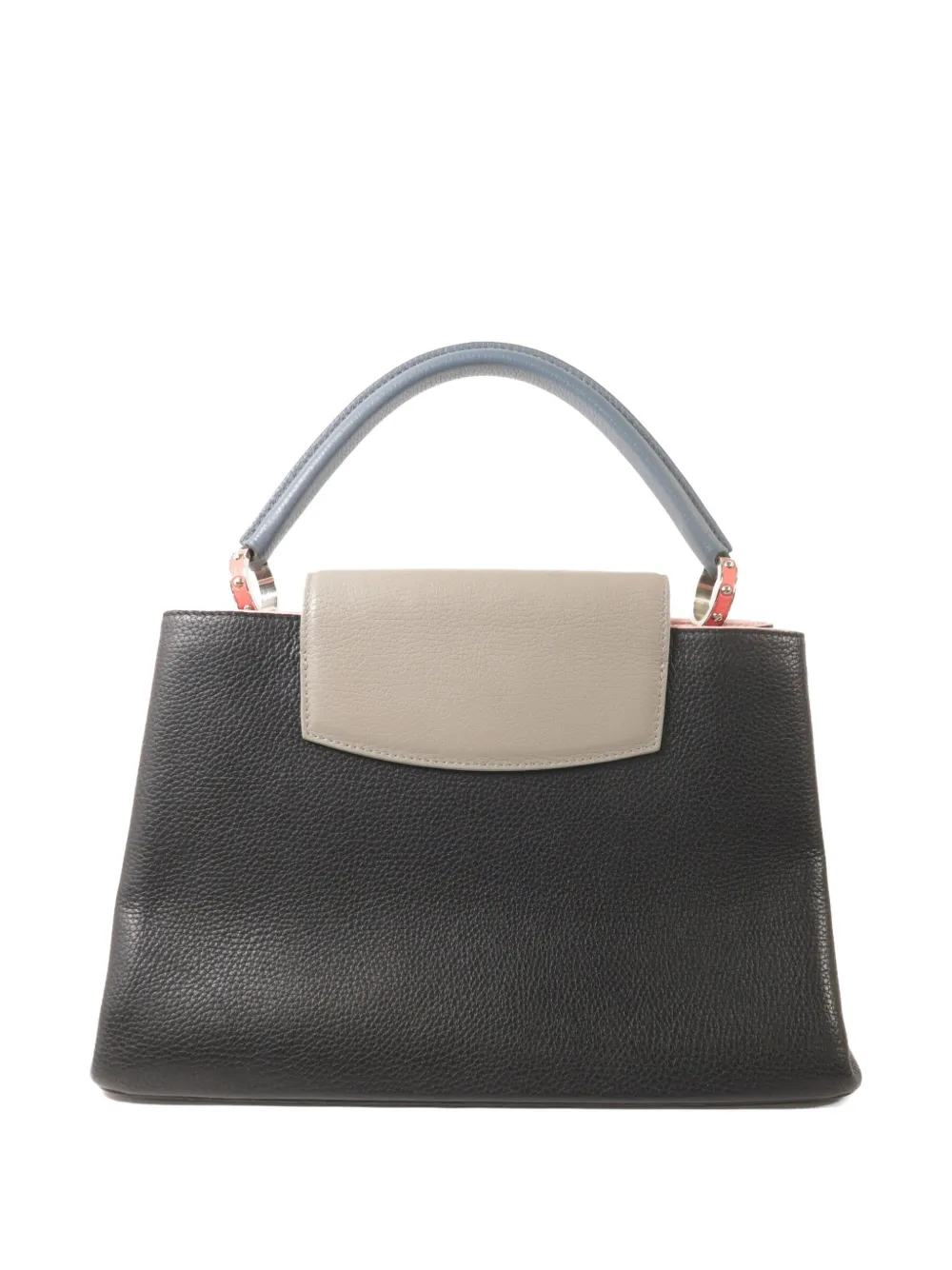 Louis Vuitton Pre-Owned MM Capucines leren shopper Zwart