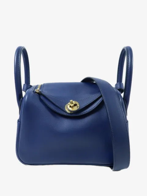 Hermès Pre-Owned Mini Lindy leather tote bag