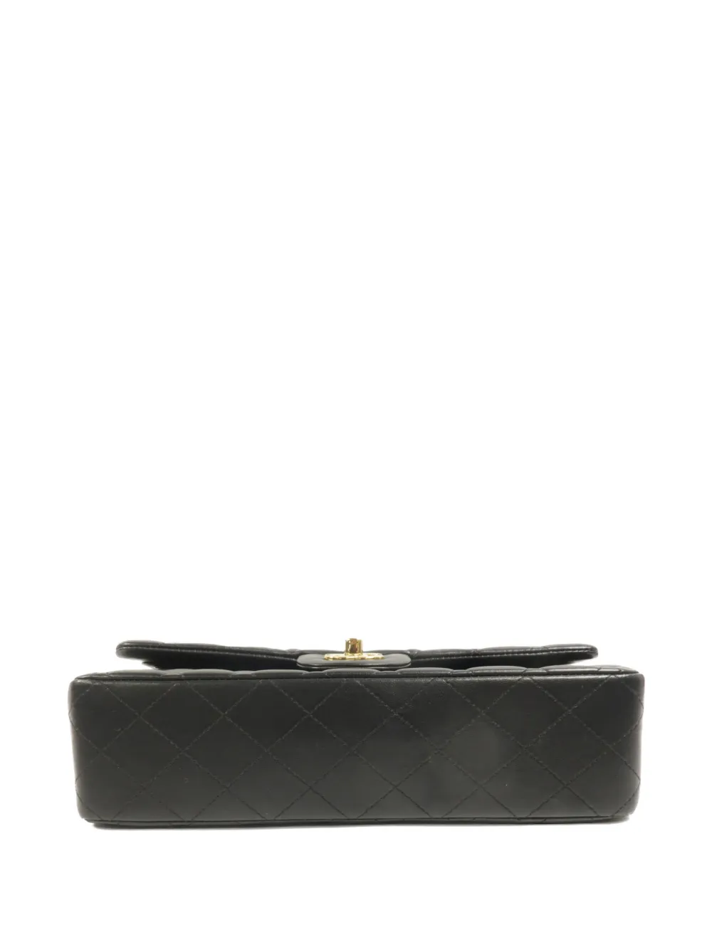 CHANEL Pre-Owned 25 Classic Flap gewatteerde schoudertas met CC-draaislot Zwart