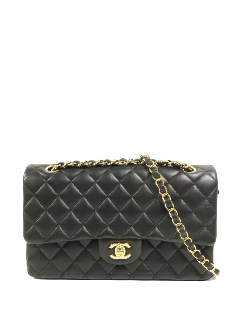 CHANEL Pre-Owned 25 Classic Flap quilted CC turn-lock shoulder bag - Nero