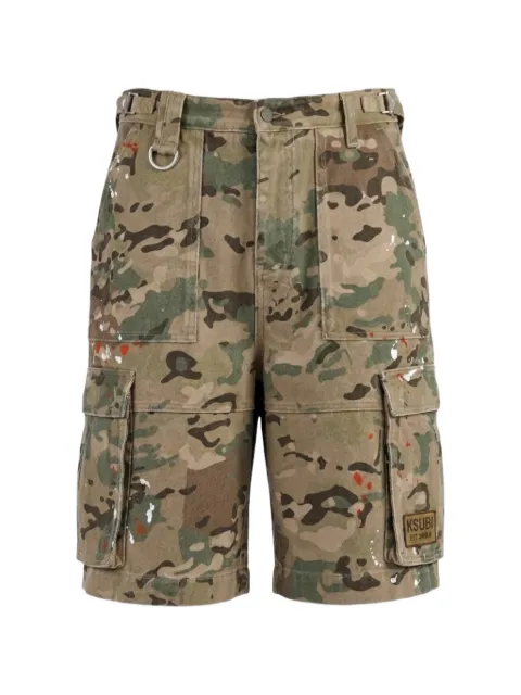 Ksubi Trooper camouflage-print cargo shorts