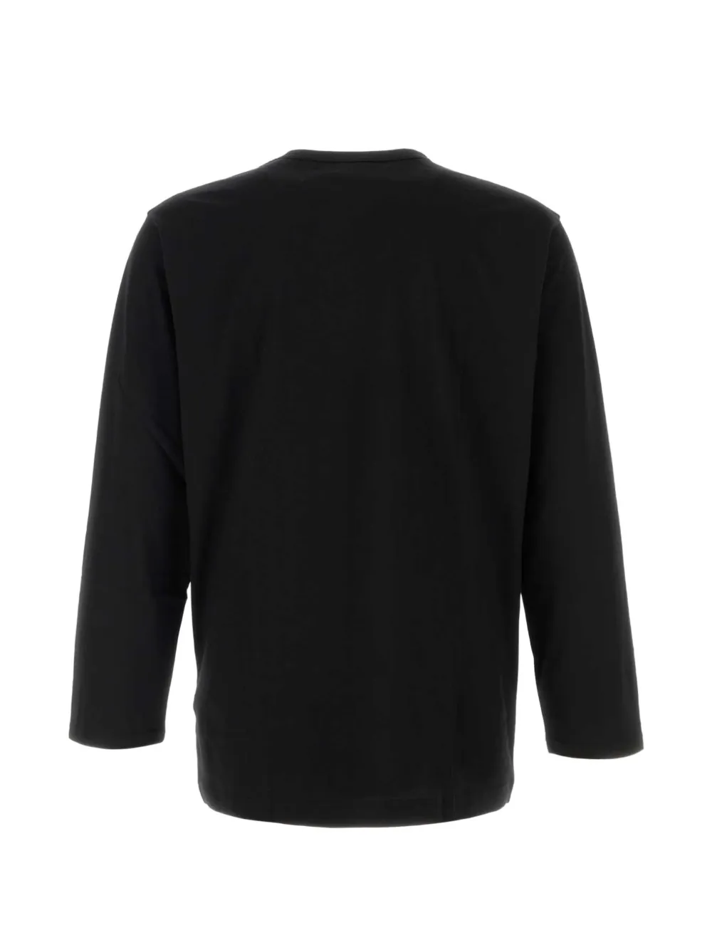 Y's Oversized T-shirt met lange mouwen Zwart