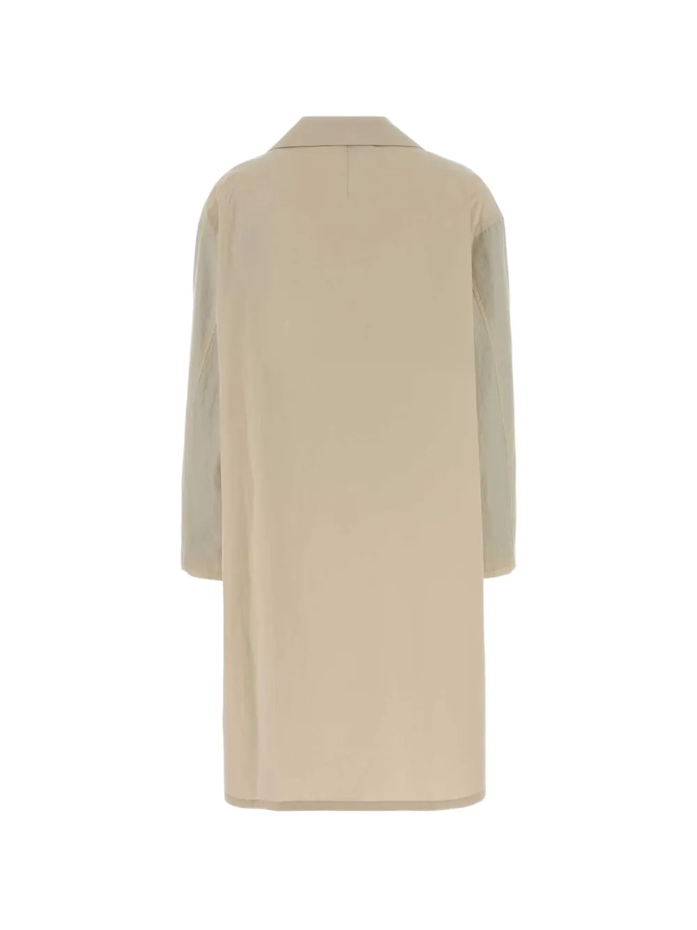 Y's Trenchcoat met verborgen sluiting Beige