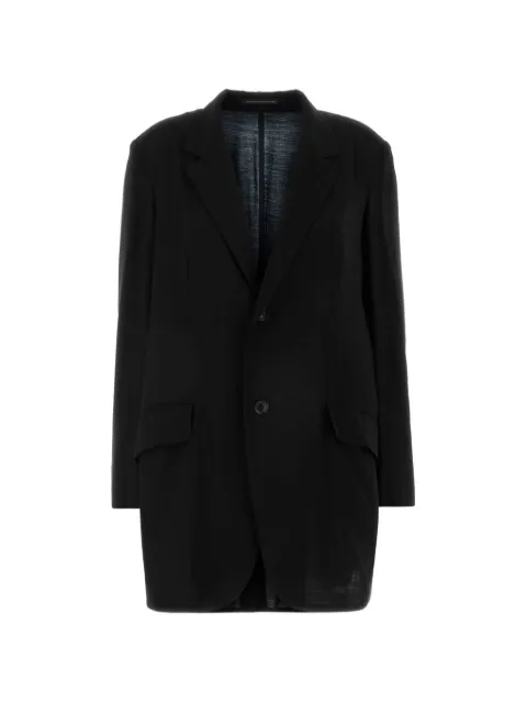 Y's blazer con solapas de muesca
