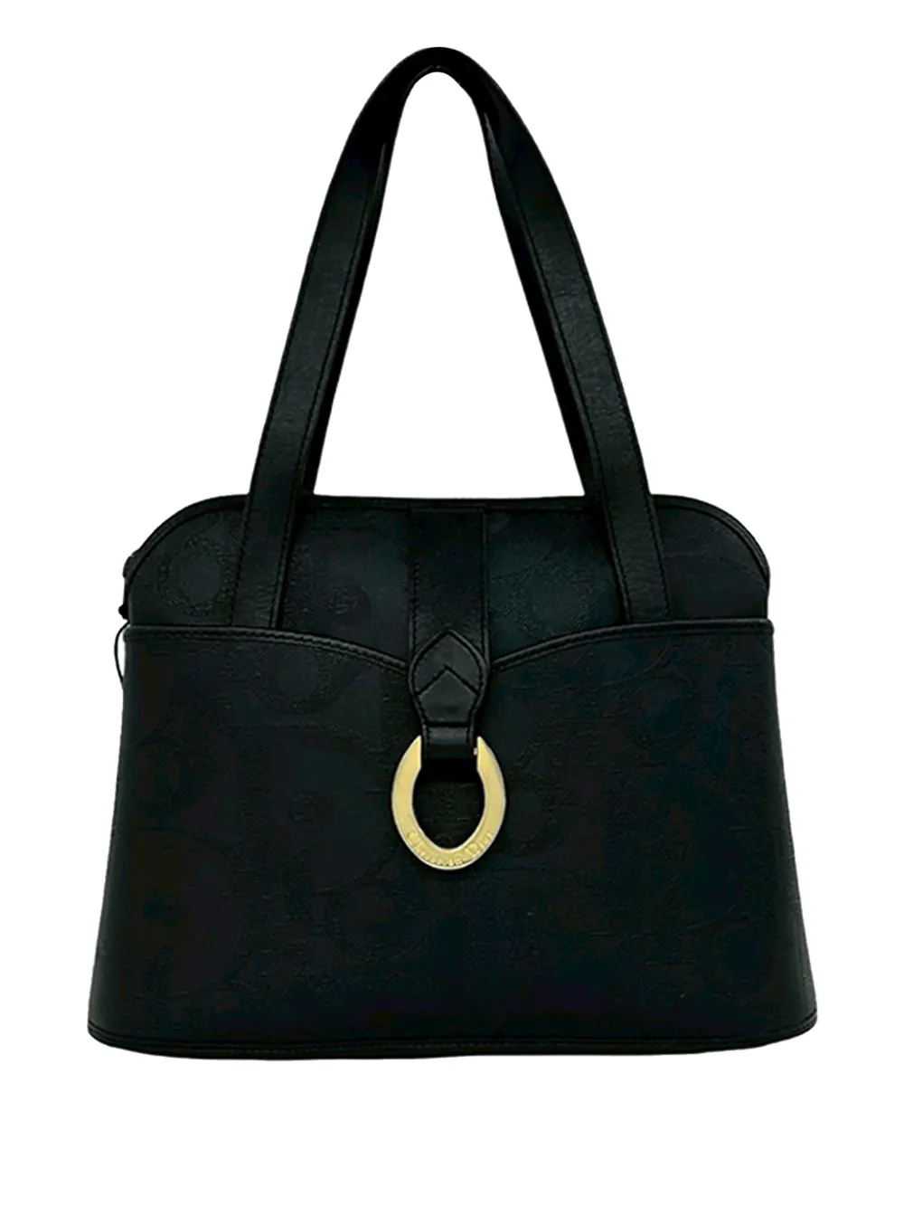 Christian Dior Pre-Owned 20th Century Diorissimo Trotter Canvas handbag - Black