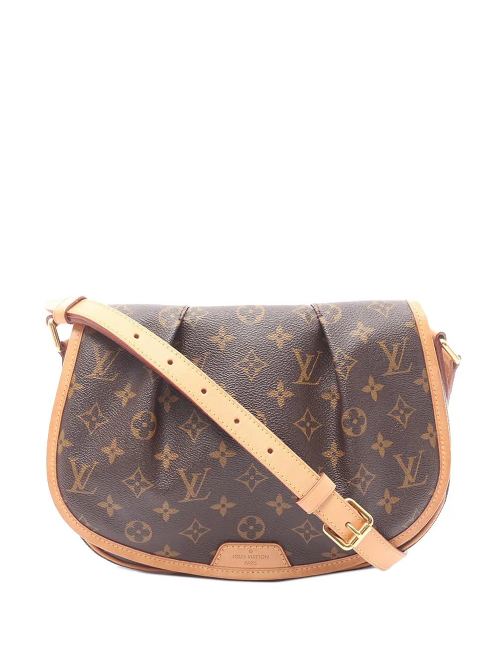 Louis Vuitton Pre-Owned 2011 Monogram Menilmontant PM crossbody bag - Brown