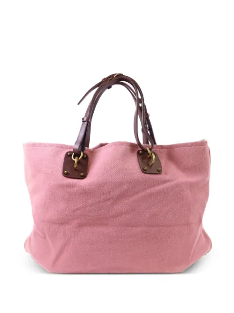 Bottega Veneta Pre-Owned Bottega Veneta canvas tote bag
