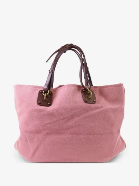 Bottega Veneta Pre-Owned Bottega Veneta canvas tote bag