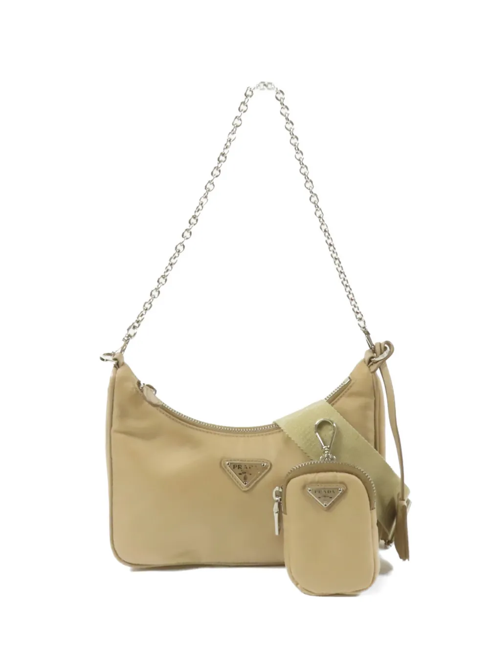 Prada Pre-Owned Re-Edition 2005 shoulder bag - Toni neutri