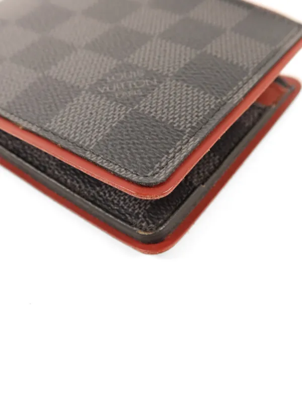 Louis Vuitton Pre-Owned Damier Graphite bi-fold Wallet | Grey