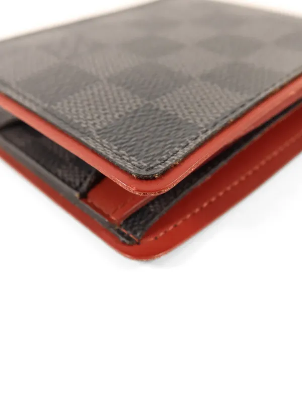 Louis Vuitton Pre-Owned Damier Graphite bi-fold Wallet | Grey