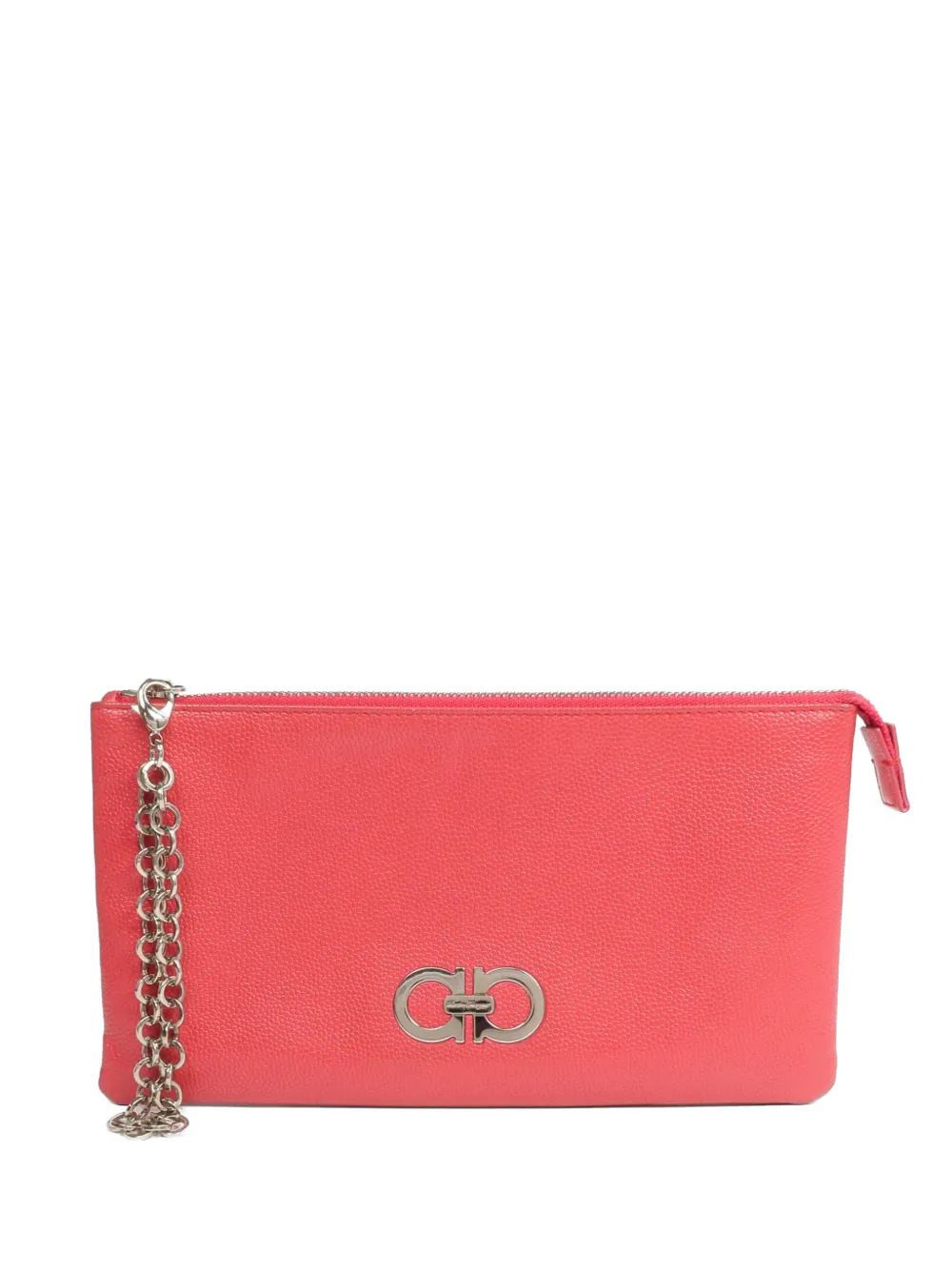 Ferragamo Pre-Owned Gancini chain-link wallet - Rosa