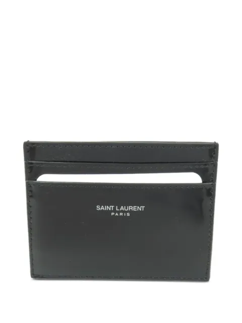 Saint Laurent Pre-Owned Saint Laurent patent leather card case